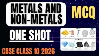 Metals and Non-Metals MCQ Cbse Class 10