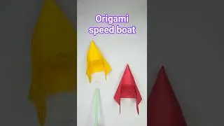 Origami Speed Boat | Easy Paper Boat for Beginners