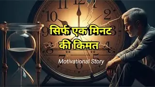 एक मिनट का मूल्य | The value of one minute | Hindi Motivational Story | Hindi Kahani 