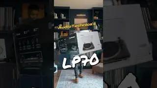 Best BEGINNERS Record Player?! Audio-Technica LP70 Overview