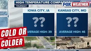 Cold Or Colder: FOX Weather Meteorologist Guesses Which City Will See Colder Temperatures