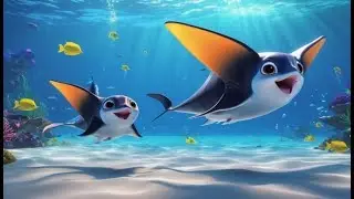 As Raias Manta Deslizam Deslizam Deslizam | Can&ccedil;&atilde;o Infantil | Portuguese Nursery Rhyme