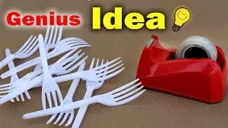 WOW !!! Best Reuse Idea Out of Plastic Spoon || DIY Room Decoration 2018 || Wall Hanging Craft Idea