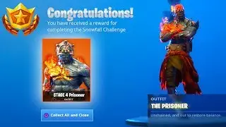 How to Unlock STAGE 4 Prisoner Skin! (Fortnite Battle Royale)