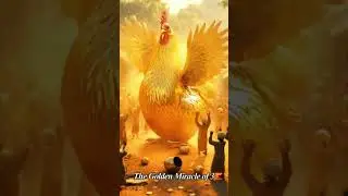 A Golden Chicken That Turns People Into Gold #shorts #GoldenChicken #Gold #FantasyShorts #ViralVideo