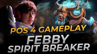 Febby plays Spirit Breaker | Full Gameplay Dota 2 Replay
