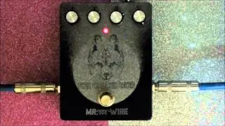 Mr. Wire - Fox Calculator fuzz pedal (amp mic'd only)