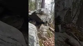 Shaped peices by the cantilevered rock. #ancientrelics #nativeamerican #hiking #rocks