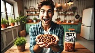 🌰 365 by Whole Foods Market, Roasted And Unsalted Almonds | Best Unsalted Roasted Almonds 🥜