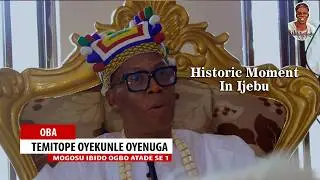 Historic Moment: Oba Temitope Oyekunle Oyenuga Crowned as the New Mogosu  February 15, 2026