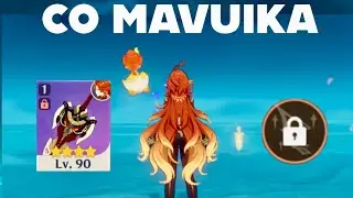 C0 Mavuika with Serpent Spine dmg test #mavuika #genshinimpact