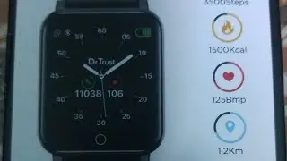 unboxing of best health band/ smartwatch all in one by Dr Trust