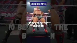 Every SIGNATURE Moves of Sheamus !
