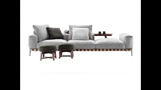 Flexform Gregory sofa 2020 collection: make your living room perfect