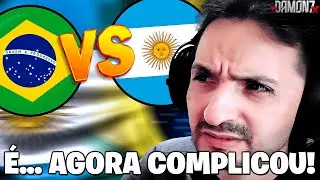 BRASIL VS ARGENTINA: O SUPERCLÁSSICO DAS AMÉRICAS NO MUNDIAL DE DBD! - REACT - Dead by Daylight