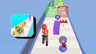 Machine Gun Rush 🔫 - All Levels Gameplay (iOS & Android) Part 2
