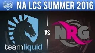 Team Liquid vs NRG Esports - NA LCS Summer 2016 Game 3