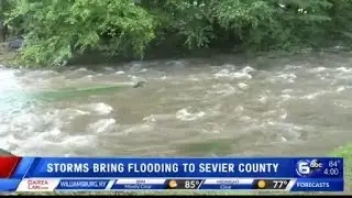 'Panic' Storms bring flooding to Sevier County