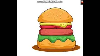 Adobe Illustrator Tutorial For Beginner   |  How to Create Vector Flat Burger Icon #adobeillustrator