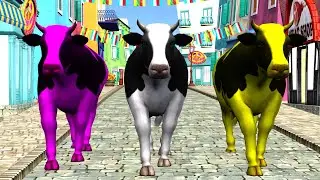 FUNNY COW DANCE 4 │ Cow Song & Cow Videos 2021