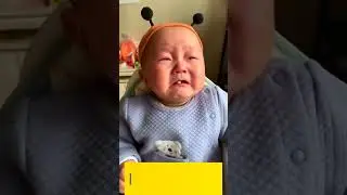 Cute Baby Crying 🥺 | Cute Baby |Pretty Smile at the end #cute #baby #shorts