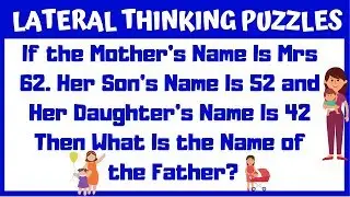 LATERAL #THINKING #PUZZLES AND ANSWERS