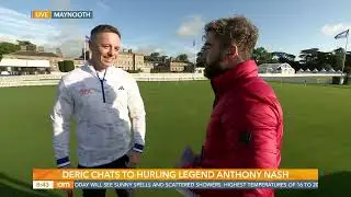 AUG 2024 ProAM chat with former Cork hurler Anthony Nash at Carton House, Maynooth, Kildare