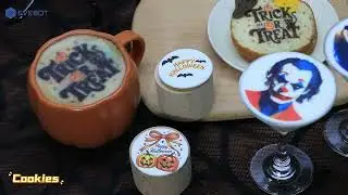 Elevate Your Caf&eacute; & Events with EVEBOT Coffee Printer 🎃 | Print Art on Every Drink!
