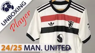 Manchester United Third Jersey 24/25 H&oslash;jlund (KitMM) Player Version Unboxing Review