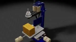 DRILLING MACHINE with Sliding Work Table