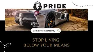 Stop Living below your means, Investing isn&rsquo;t hard - it&rsquo;s only scary because we were never taught it