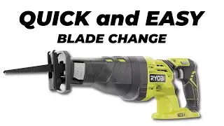 How to Change Ryobis Recip Blade