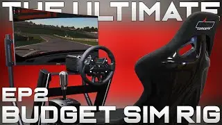 Building the ULTIMATE Budget Sim Racing Rig - Episode 2 - Wheels, Pedals & Motors! (Asetek Initium)
