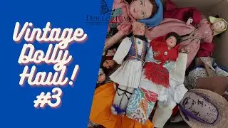 VINTAGE DOLL HAUL - PART 2: 2nd Box of 1930s - 1960s dolls inc Norah Wellings Chad Valley & Liberty