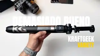 ¿Trípode barato y PRO? ¡KraftGeek lo logró! 😳📸