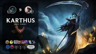 Karthus Bot vs Samira - EUW Grandmaster Patch 12.23
