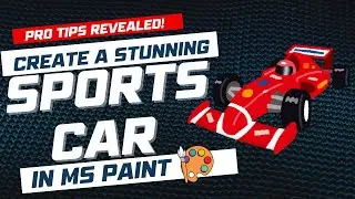 Create a Stunning Sports Car in MS Paint | Pro Tips Revealed!