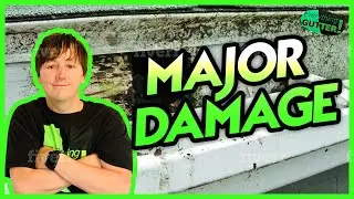 Gutter Cleaning Importance, Fascia wood damage, roof leak, Gutters Clogged! - Bloopers Included!
