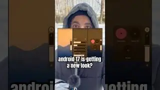 В Android 17 появился новый дизайн??? #шорты