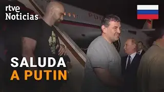 INTERCAMBIO PRISIONEROS: El PERIODISTA PABLO GONZÁLEZ, junto a otros PRESOS, llegan a MOSCÚ | RTVE