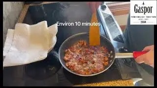 Mode de cuisson: Bajoue fum&eacute;e de porcelet Gaspor