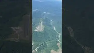 Runway in the mountains insight! #planes #aviation #mountainswiev #mountainflying #aviator #flying