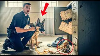 An Officer Let His K9 Lead Inside a Closed School What They Found in Basement Left Him Speechless