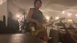 Improv jam session unites a veteran sax player, a drummer and a bass player