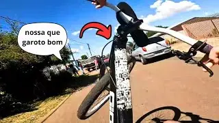 🔴ELES FICARAM IMPRESSIONADOS NA MANOBRA QUE EU FIZ #graudebike #bikevlog