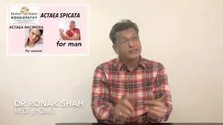 ACTAEA SPICATA I DR RONAK SHAH I M.M. Homeopathy A-Z
