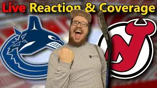 LIVE: Canucks vs Devils | Playoff Push vs Sell-Off