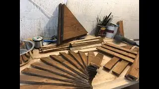 DIY Wooden lamp making of