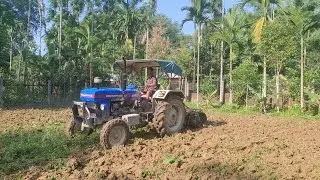 Disc harrow se 2nd round || tractor video || escort tractor 🚜
