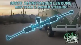 Rustys Lenkung VW T1 Bus Splitbus Steering Lenkgetriebe Zahnstangen EMMA